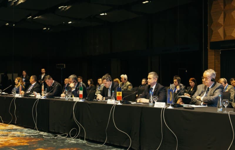Anatolie Nosatîi, la Reuniunea miniștrilor apărării din Europa de Sud-Est: R. Moldova își va putea proteja cetățenii doar făcând parte din lumea liberă