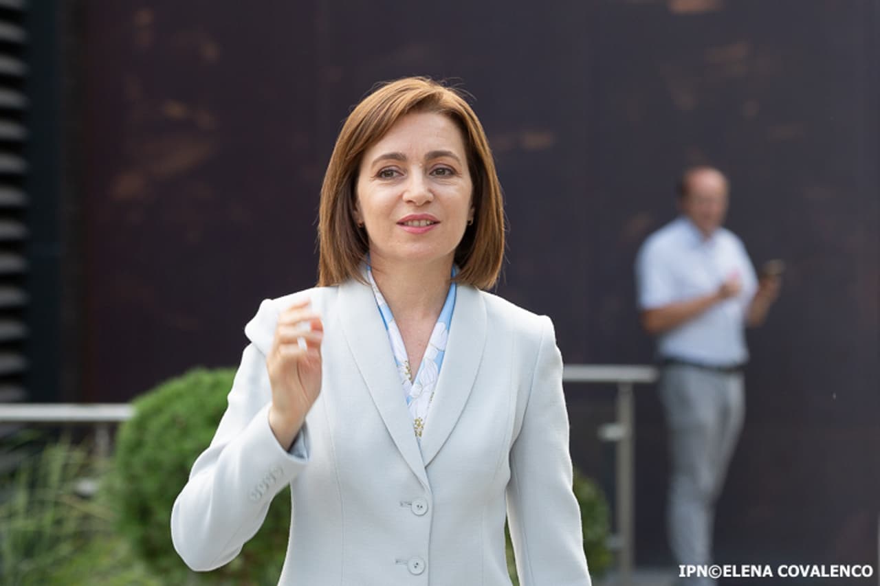 Maia Sandu condamnă atacurile lansate asupra Ucrainei și survolarea spațiului aerian al R. Moldova de drone rusești: „Acesta nu este limbajul diplomației”