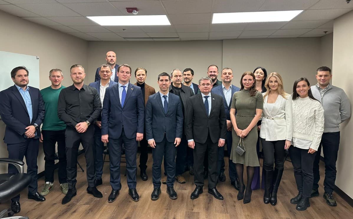 Igor Grosu și Mihai Popșoi, întâlnire cu diaspora din Chicago. „O comunitate frumoasă de oameni, care iubesc Moldova și sunt foarte conectați la tot ce se întâmplă acasă”