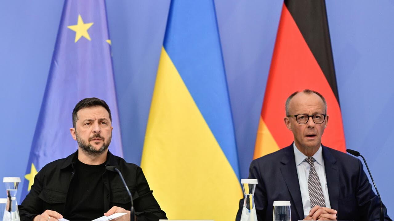 Volodimir Zelenski merge luni la Berlin. Cancelarul Friedrich Merz a invitat reprezentanții SUA să participe la discuții
