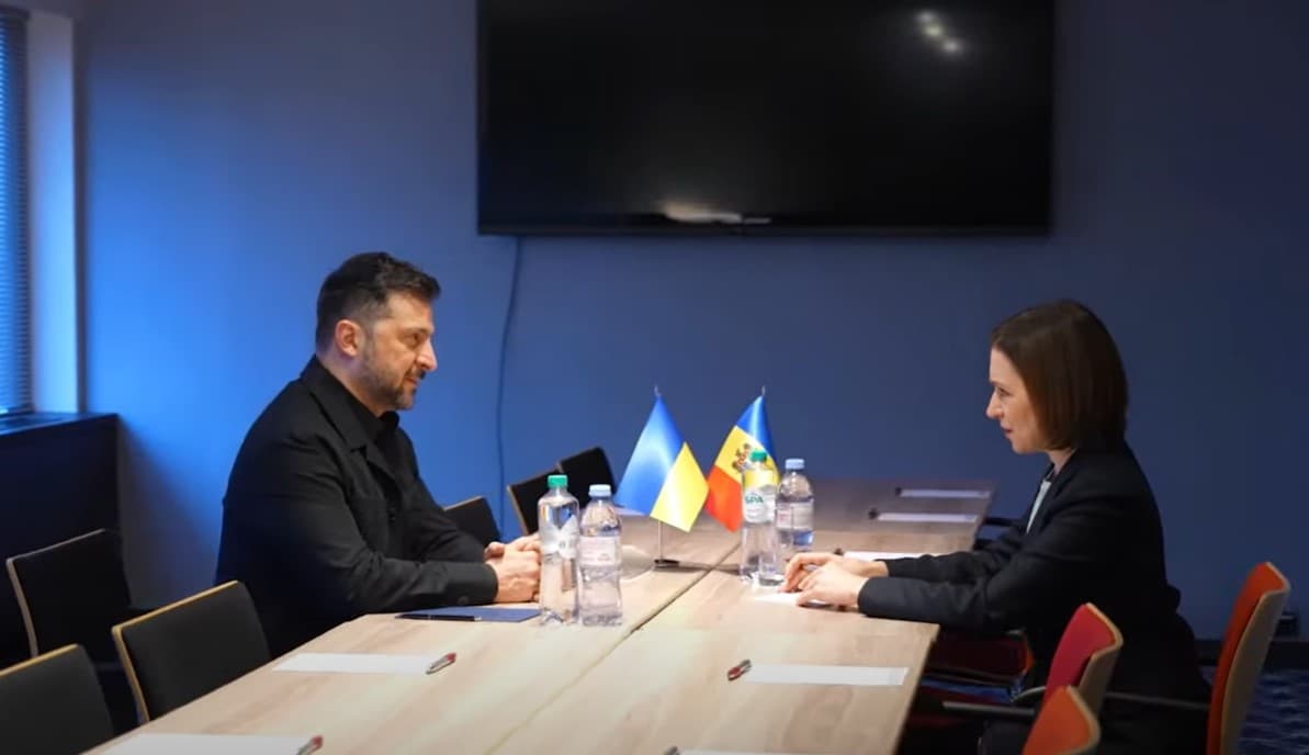 ВИДЕО // Майя Санду побеседовала с Владимиром Зеленским в Гааге: Республика Молдова поддерживает все усилия для достойного и долгосрочного мира