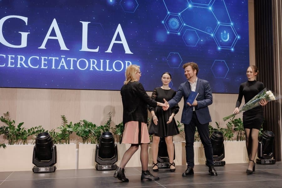 Gala Cercetătorilor 2025, ministrul Dan Perciun: „Cercetarea din Moldova are viitor acasă”