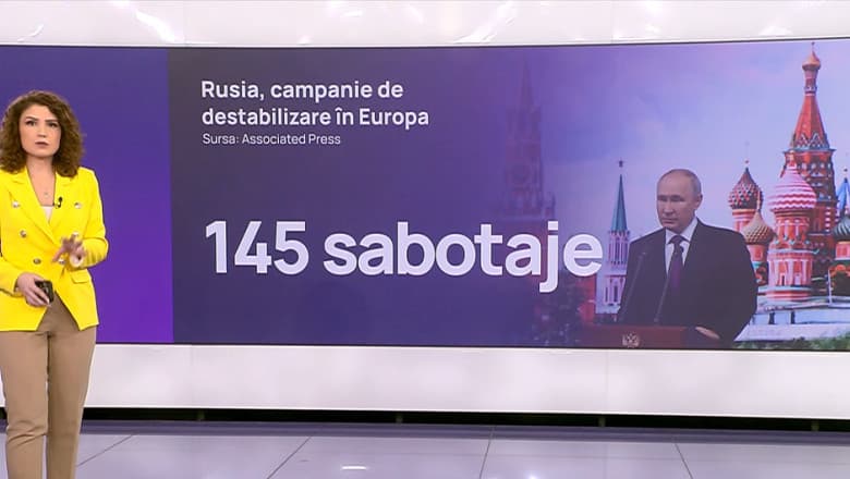 Rusia încearcă să epuizeze resursele europene prin sabotaje. România este printre țările vizate
