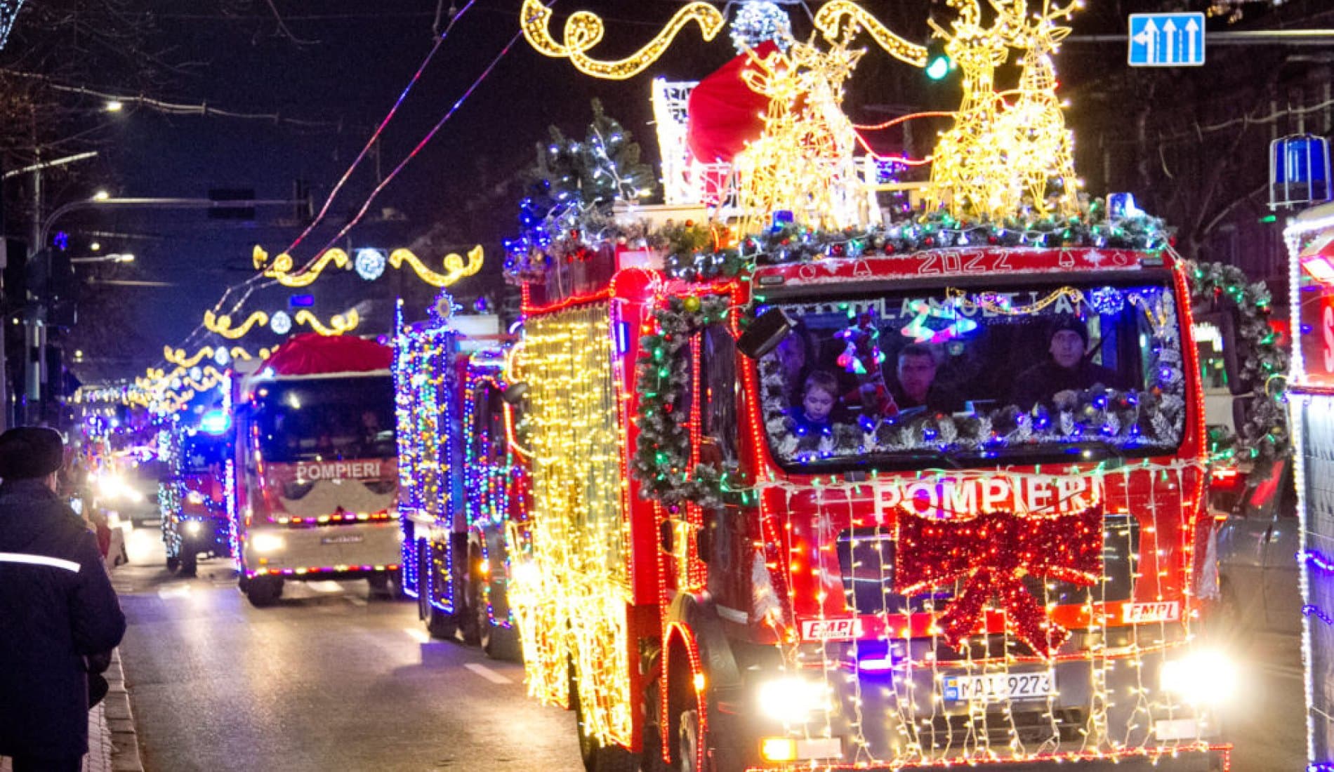 Caravana salvatorilor și pompierilor pornește pe 24 decembrie în Chișinău