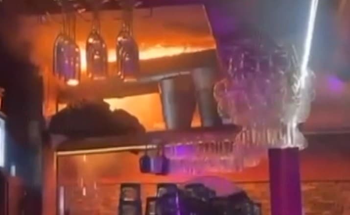 VIDEO // Momentul în care izbucnește incendiul în barul din stațiunea elvețiană Crans-Montana