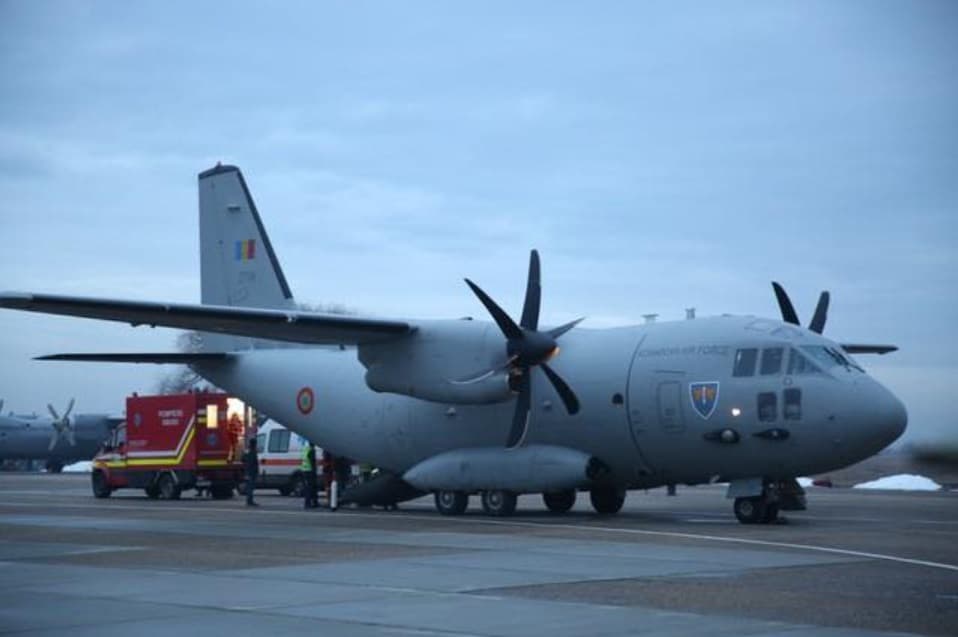 România trimite în Elveția un avion, care va transporta la Paris șase tineri cu arsuri grave în urma incendiului de la Crans-Montana
