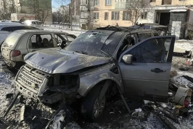 Mașina unui soldat ucrainean a explodat când acesta i-a deschis portbagajul în Kiev