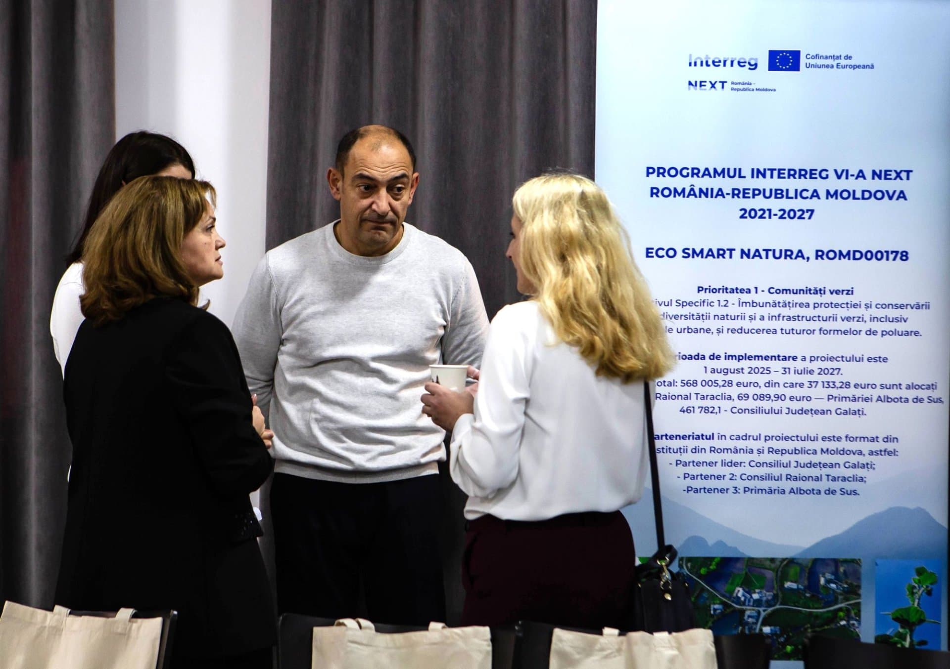 Judeţul Galați și raionul Taraclia implementează un proiect ecologic transfrontalier de peste 560 mii de euro, cu sprijinul UE