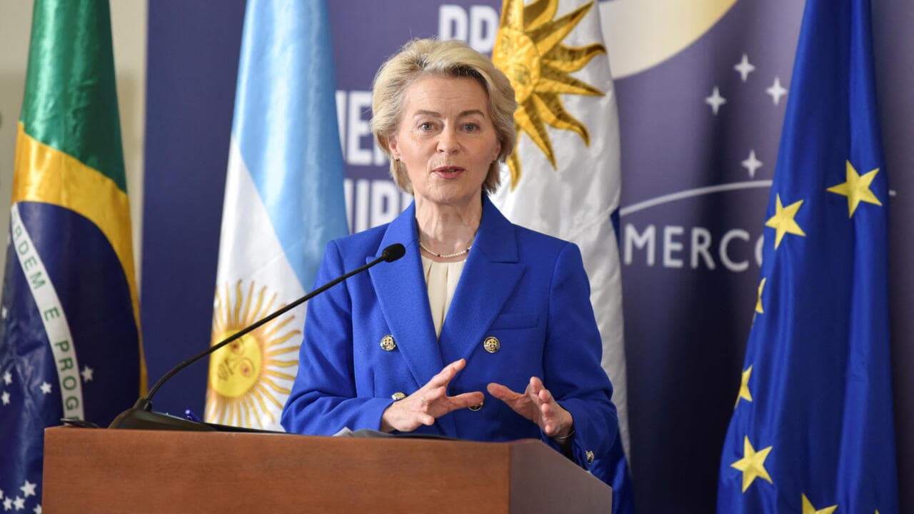 A fost semnat acordul UE–Mercosur. Ursula von der Leyen: „Când Europa şi Mercosur vorbesc împreună, lumea ascultă”; Acordul deschide oportunităţi pentru 700 mln de cetăţeni
