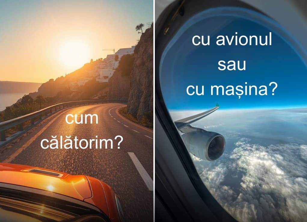 În călătorie cu mașina sau cu avionul? Cum alegi varianta potrivită pentru vacanța ta