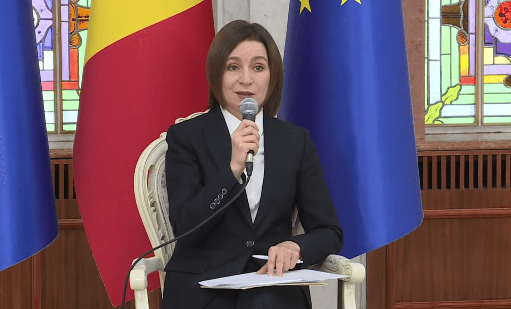 Maia Sandu, despre Unire: R. Moldova poate rămâne parte a lumii libere prin aderarea la UE sau sub protecția României