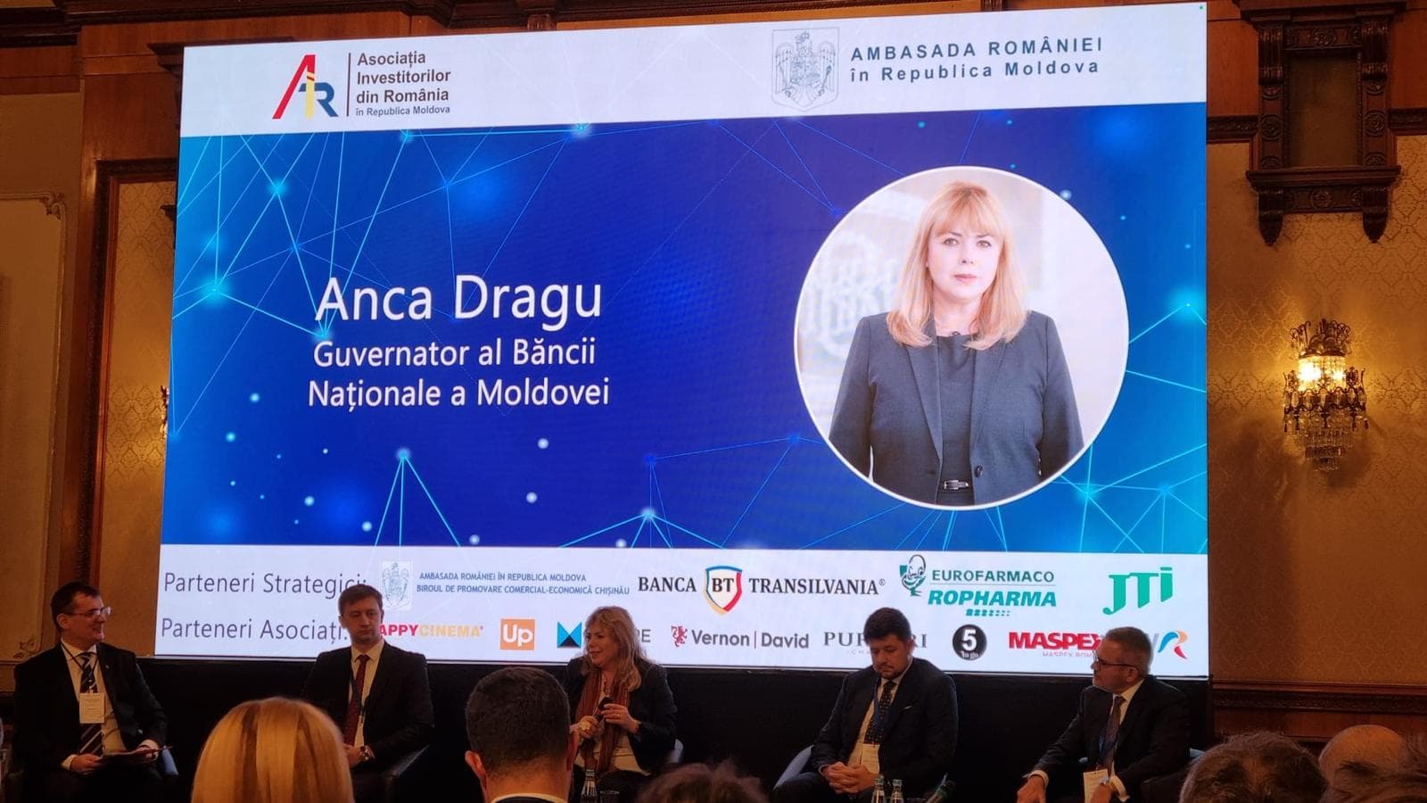 Anca Dragu, la lansarea Reprezentanței Asociației Investitorilor din România: „Republica Moldova livrează rezultate concrete pentru investitori”