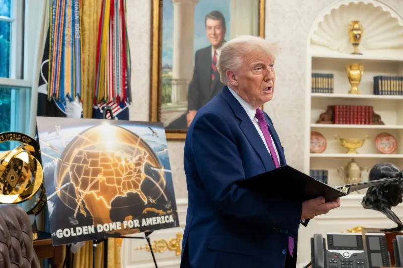 Neliniște la Kremlin din cauza scutului american antirachetă Golden Dome. „Armata noastră va analiza îndeaproape aceste planuri”