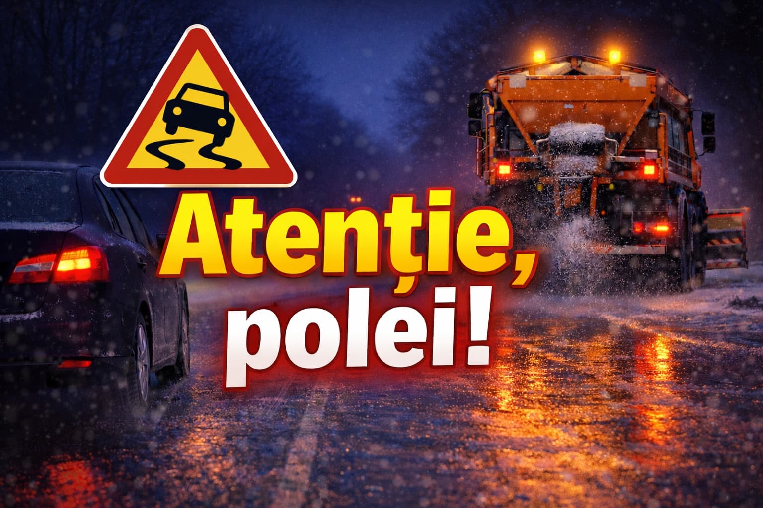 Poleiul se menține în estul R. Moldova, temperaturi pozitive și ploi – în restul raioanelor