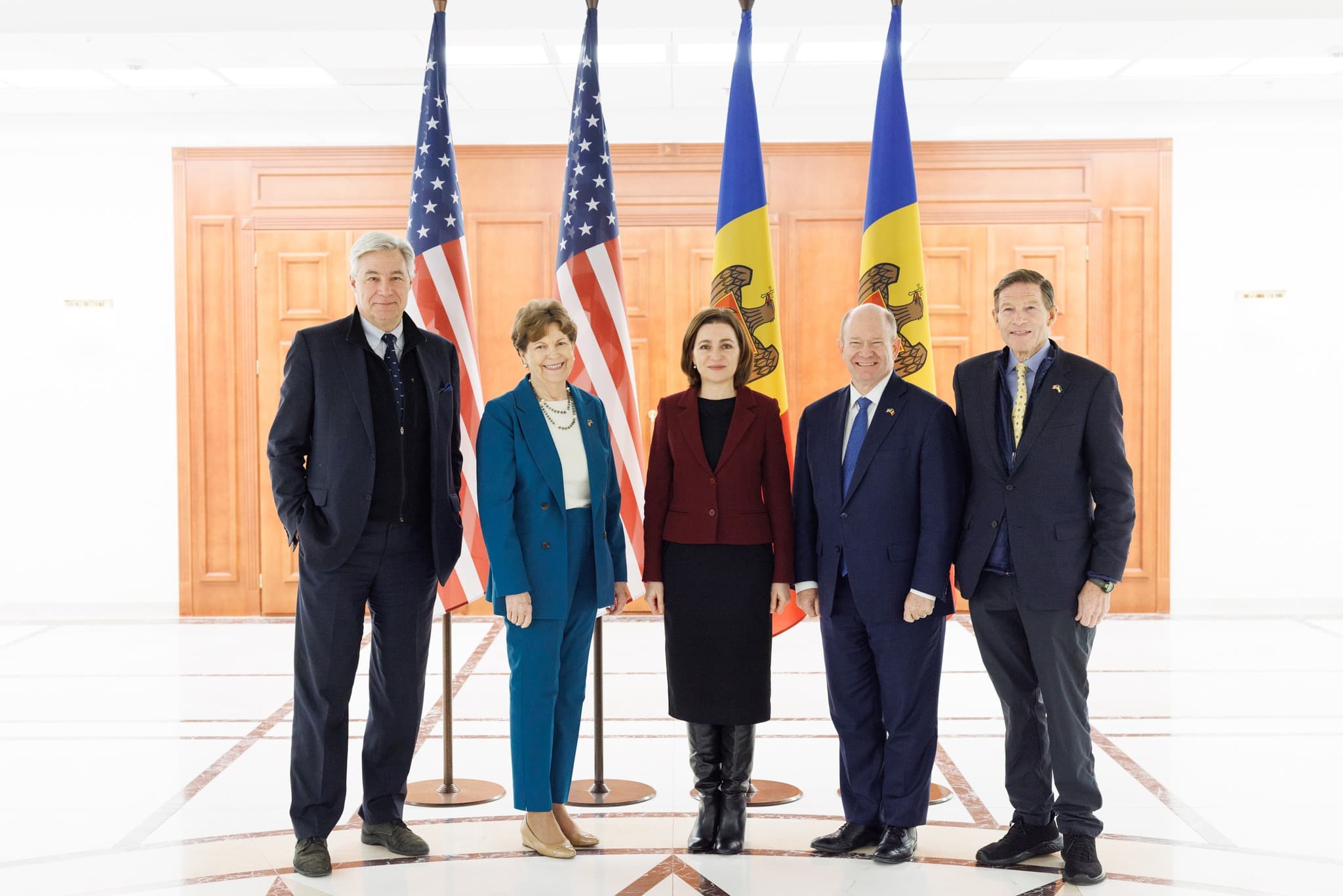 Maia Sandu, întrevedere cu senatorii americani. Cooperarea bilaterală și consolidarea rezilienței R. Moldova, pe agenda discuției