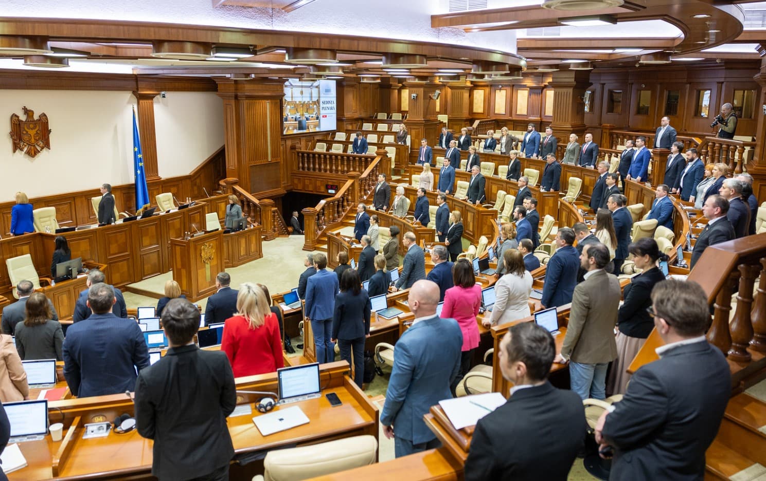 LIVE // Ședința plenară a Parlamentului din 19 februarie. Moțiunea simplă împotriva lui Dorin Junghietu, pe ordinea de zi