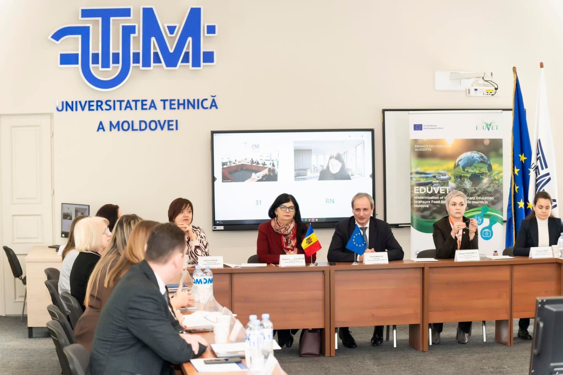 Învățământul veterinar din Republica Moldova va fi modernizat prin proiectul european EDUVET