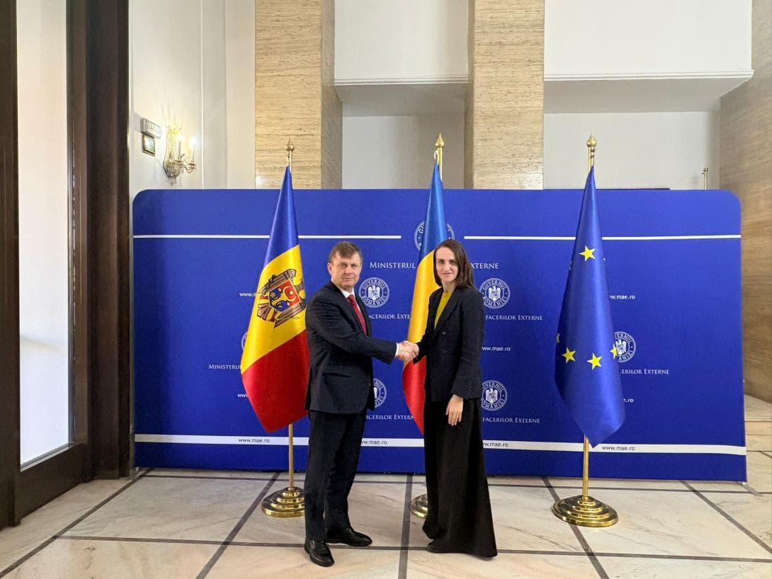 Valeriu Chiveri a discutat cu ministrul de Externe al României, Oana Țoiu, despre reglementarea conflictului transnistrean