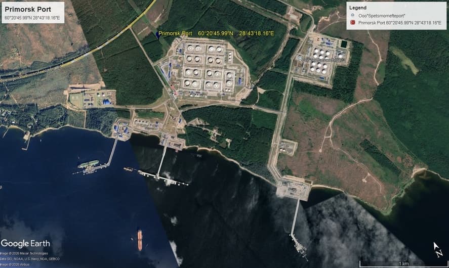 Incendiu într-un port din Rusia, după un atac cu drone
