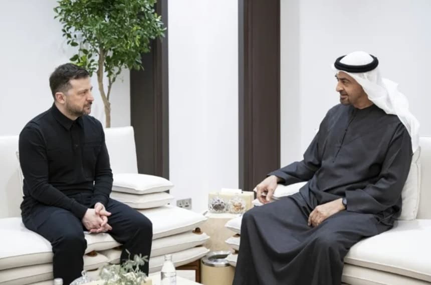 Zelenski anunţă că Ucraina şi Emiratele Arabe Unite au „convenit să coopereze” în domeniul apărării
