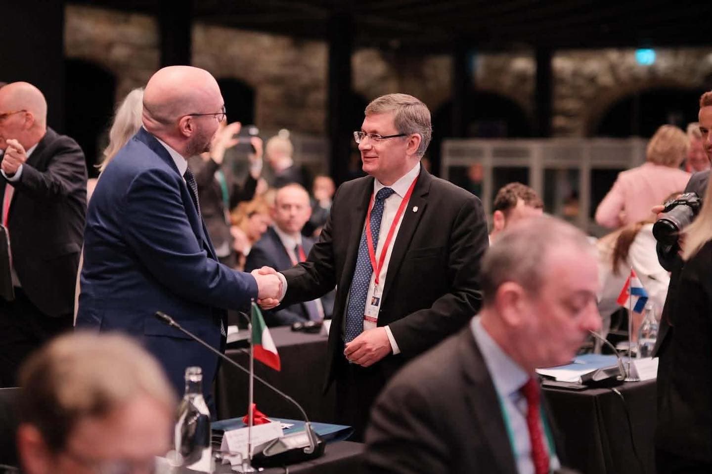 Igor Grosu, întrevederi la Copenhaga cu omologi din mai multe state: E important ca poziția noastră să fie auzită în toate forurile europene