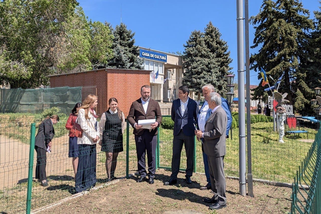 Sistemul de tratare a apelor uzate din satul Andrușul de Jos, modernizat cu ajutorul Japoniei