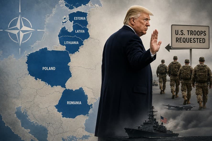 POLITICO // Cinci ţări din prima linie NATO, între care şi România, se luptă pentru trupele americane după anunţul lui Trump privind retragerea din Germania