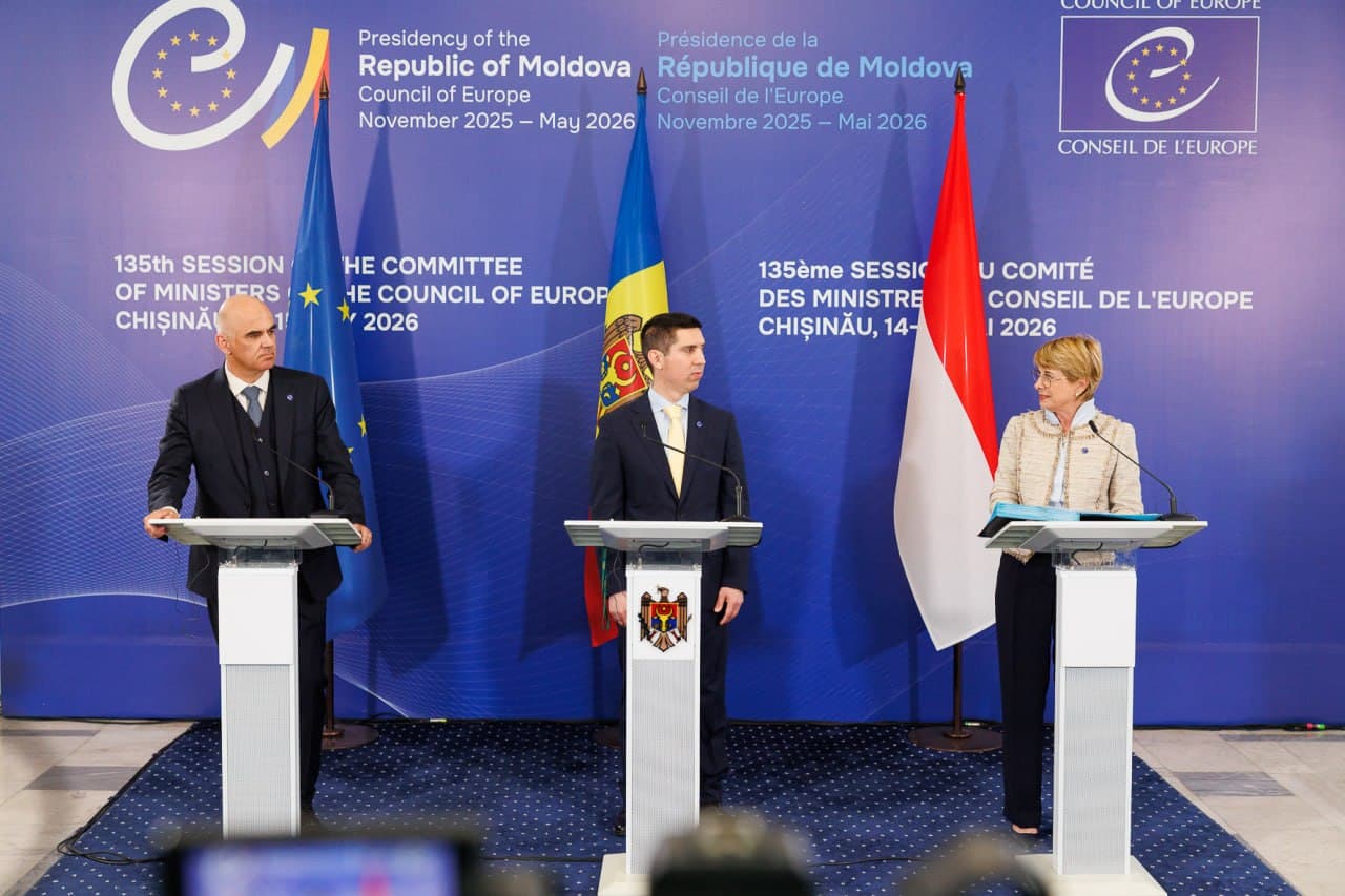 R. Moldova a transmis oficial Principatului Monaco președinția Comitetului de Miniștri al CoE