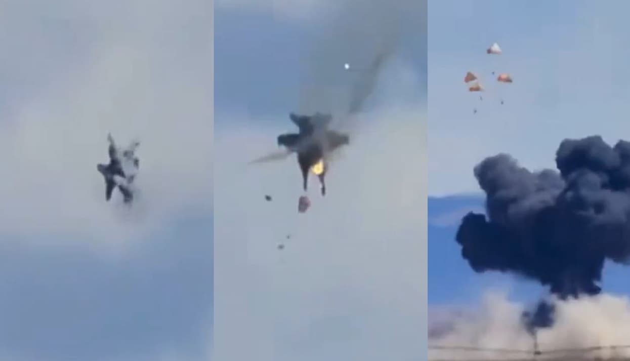 Două avioane ale Marinei SUA s-au prăbușit în timpul unui spectacol aviatic în Idaho. Momentul în care piloții s-au catapultat
