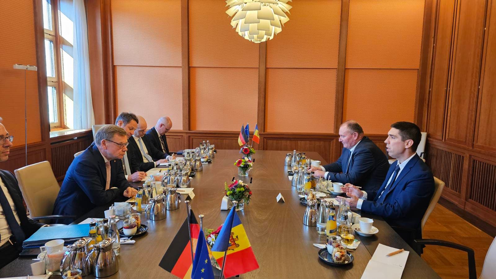 Germania susține deschiderea negocierilor pentru R. Moldova. Subiectul, discutat de Mihai Popșoi cu omologul său din Berlin
