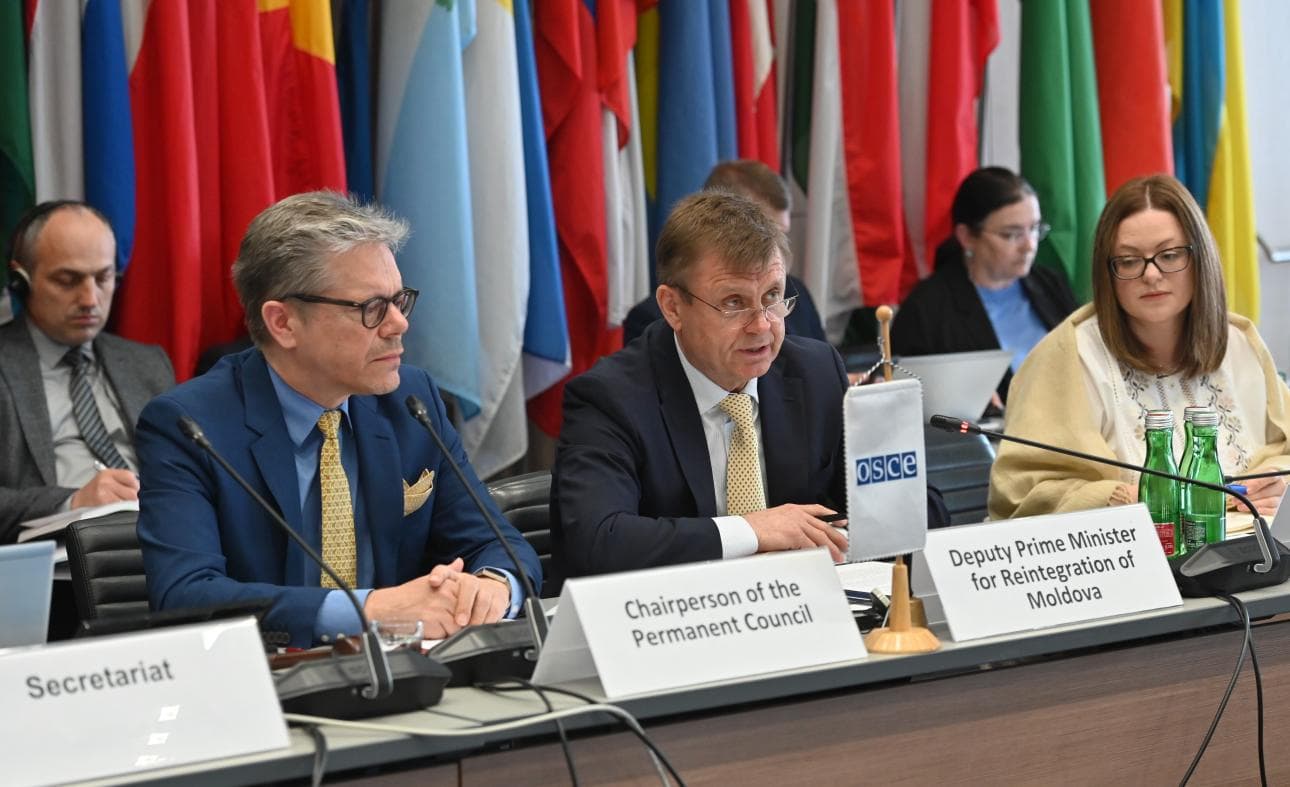 Vicepremierul pentru reintegrare a cerut demilitarizarea regiunii transnistrene în cadrul reuniunii Consiliului permanent al OSCE