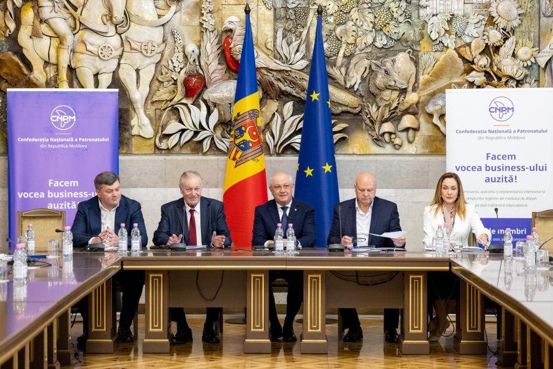 Alexandru Munteanu, la aniversarea Confederației Naționale a Patronatului: Vrem ca R. Moldova să devină o economie la standarde europene