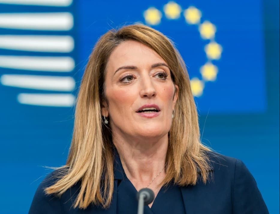 VIDEO // Roberta Metsola, către liderii europeni: „UE trebuie să țină pasul cu Ucraina”. Ce spune despre aderarea Republicii Moldova