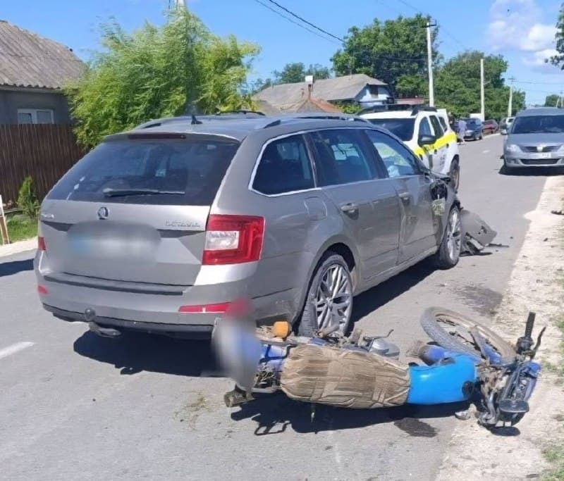 Accident mortal la Fălești. Un motociclist și pasagerul său au decedat pe loc