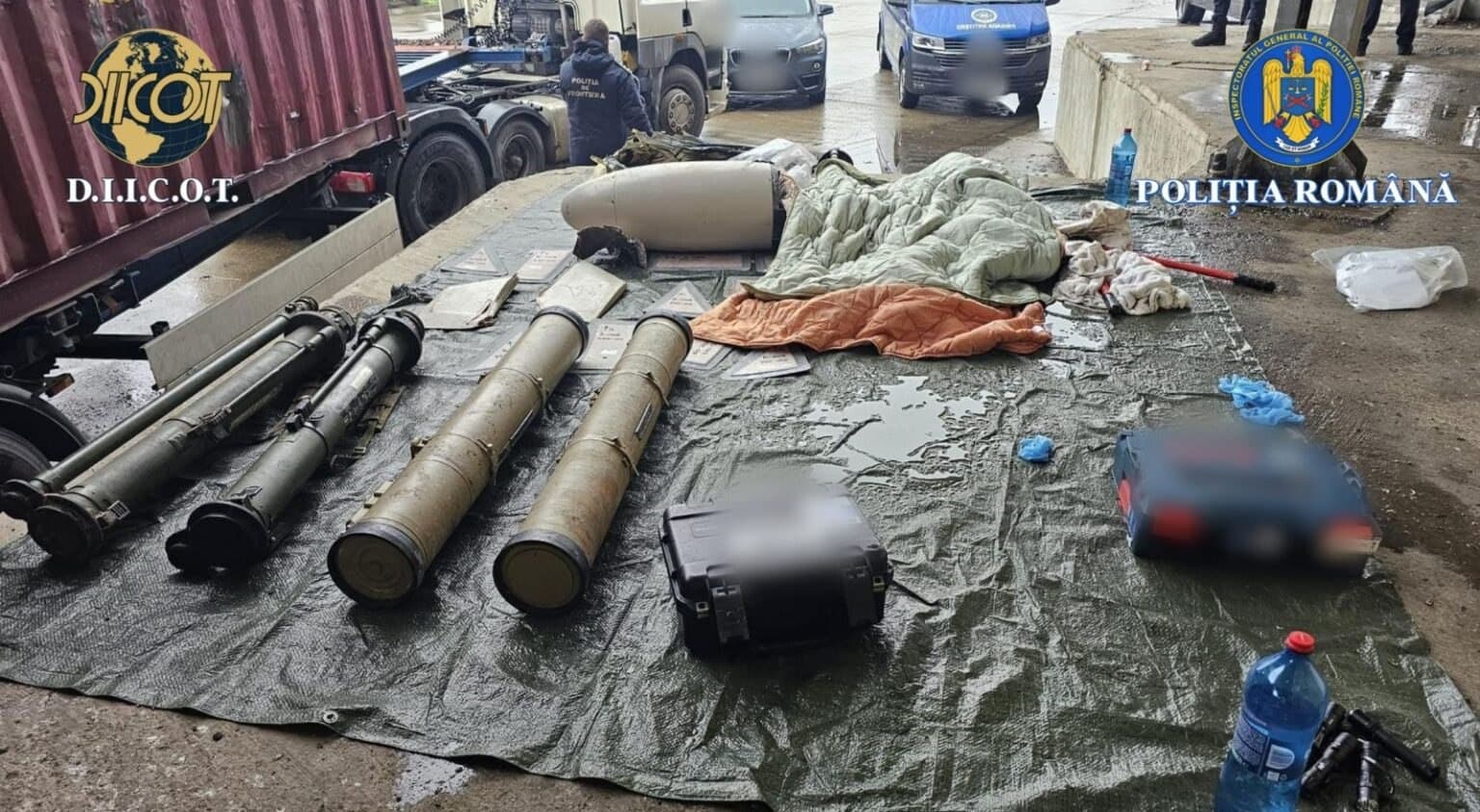 Cinci persoane, trimise în judecată în dosarul camionului cu armament de la Albița. Riscă până la 10 ani de închisoare