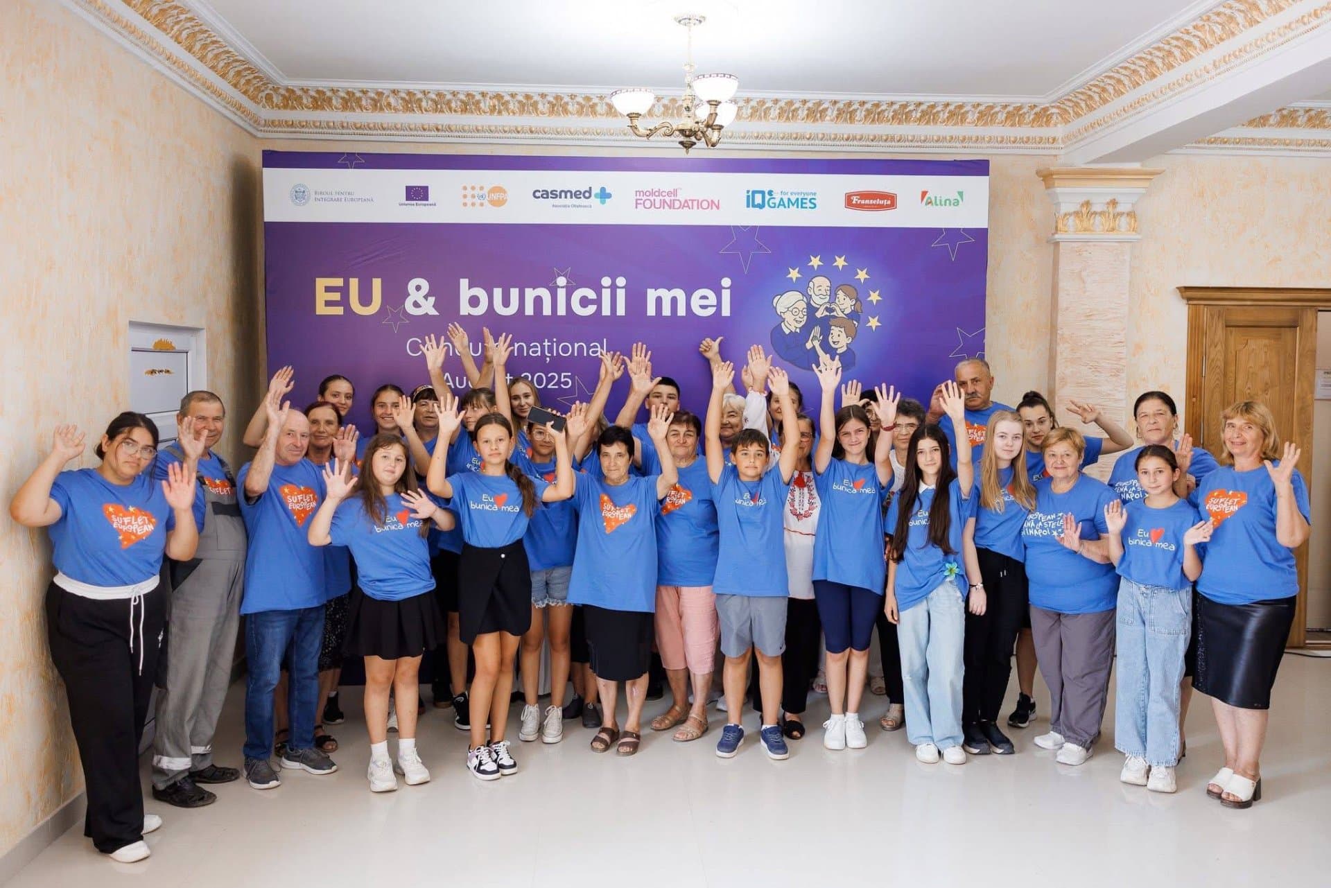 VIDEO // Biroul pentru Integrare Europeană a lansat cea de-a doua ediție ”EU&bunicii mei”. Cine poate participa