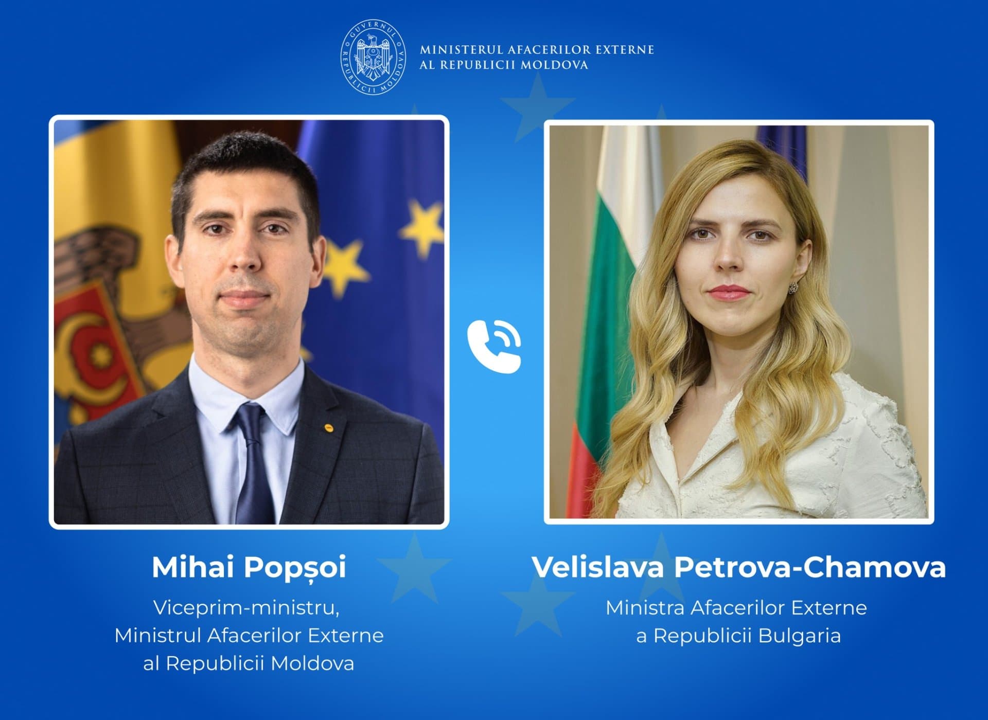 Bulgaria reconfirmă sprijinul pentru parcursul european al Republicii Moldova