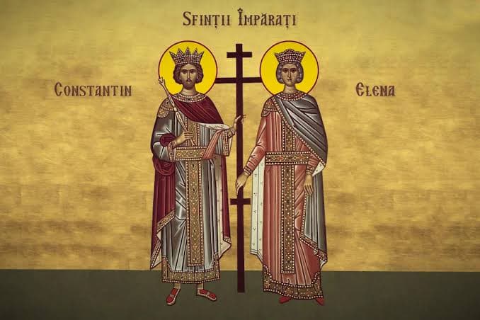 Sfinții Împărați Constantin și Elena, sărbătoriți de creștinii ortodocși de stil vechi