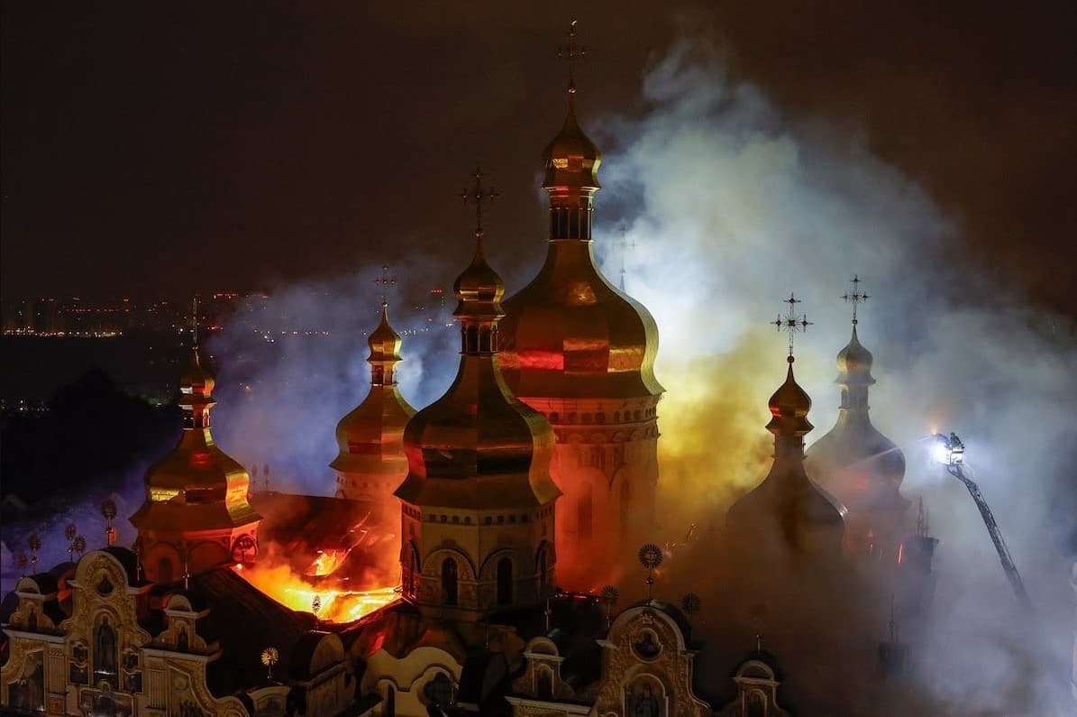 Maia Sandu, după ce Rusia a atacat Lavra Pecerska din Kiev: Regimul ucigaș de la Kremlin a demonstrat că nu are nimic sfânt