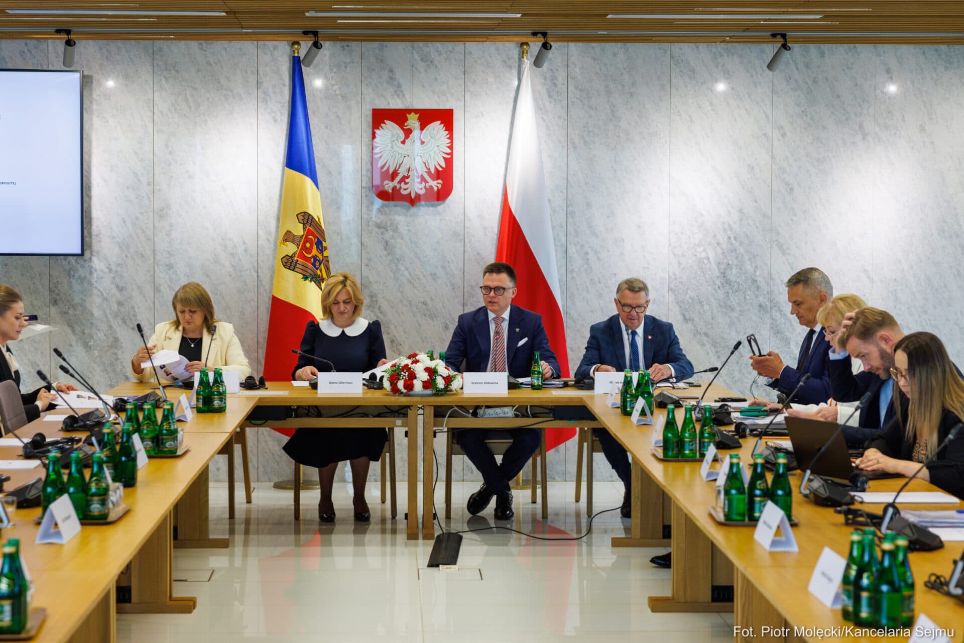 Declarație comună la Varșovia de sprijin pentru integrarea europeană a R. Moldova