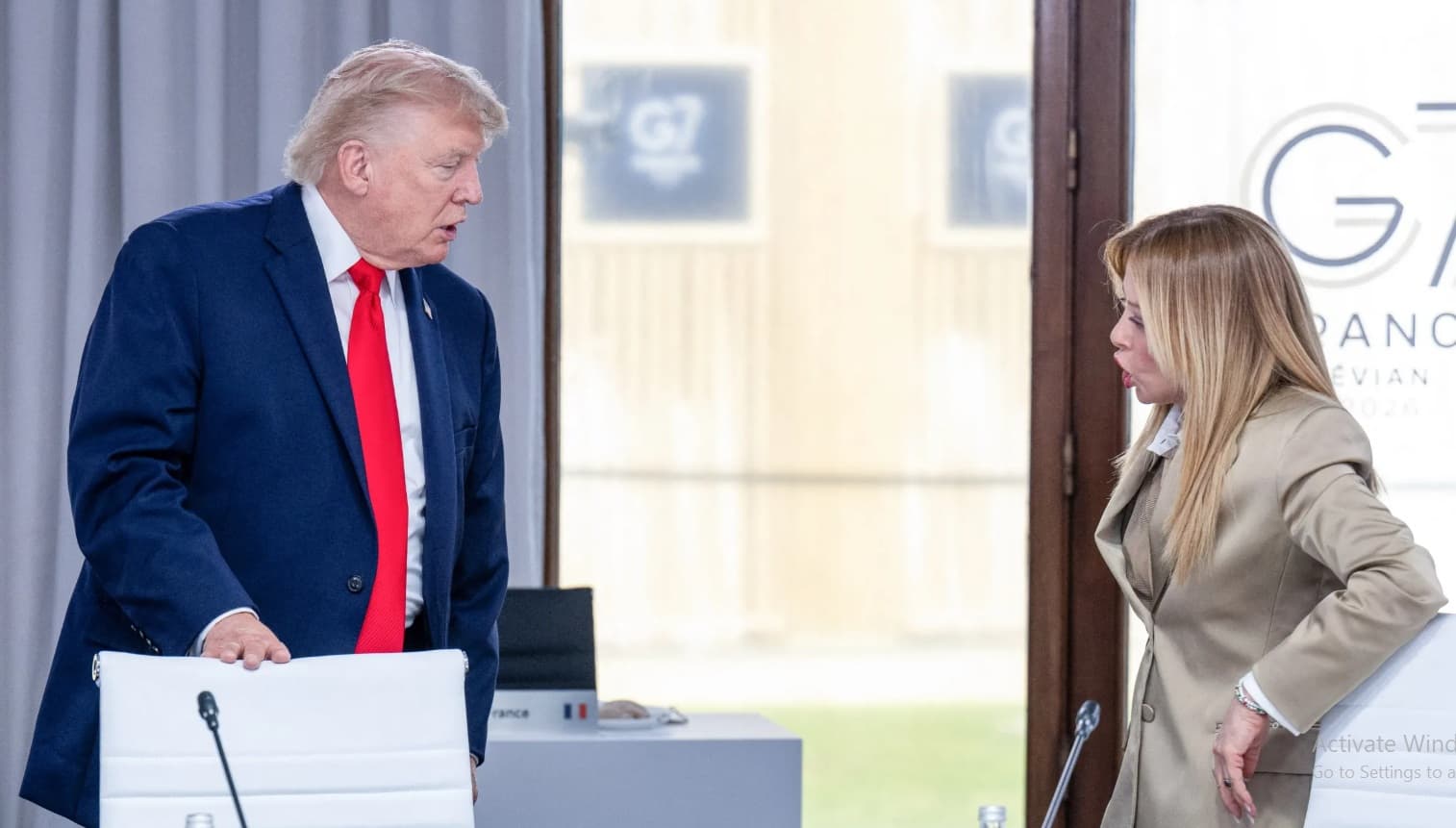 Tensiunile între Trump și Meloni escaladează. Ministrul italian de Externe și-a anulat o vizită în SUA