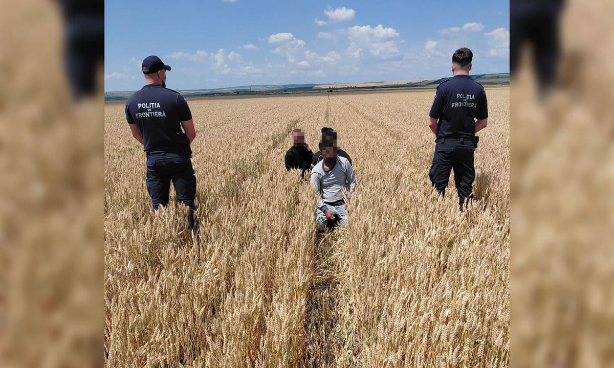 Trei cetățeni din Bangladesh, opriți după ce au traversat ilegal Prutul pentru a ajunge în România