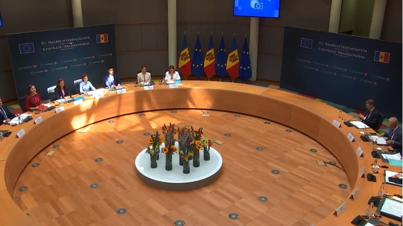 Antonio Costa și Ursula von der Leyen, la deschidera Summitului UE-Moldova: Pentru noi, extinderea cu R. Moldova este o prioritate