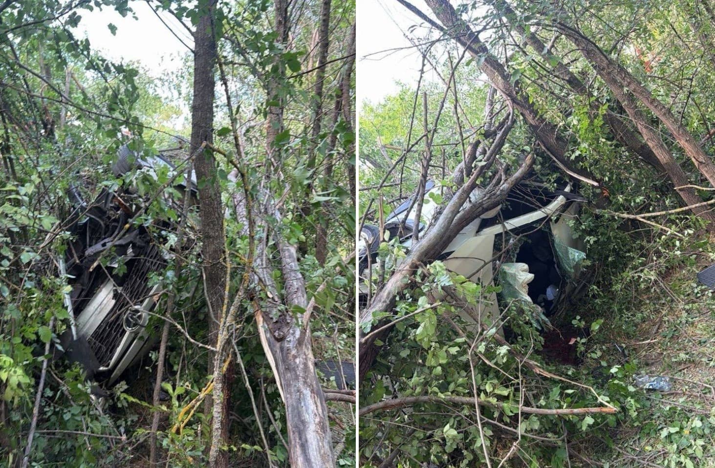 FOTO // Grav accident în Criuleni. Un bărbat din Israel și-a pierdut viața, iar alți patru au fost transportați de urgență la spital