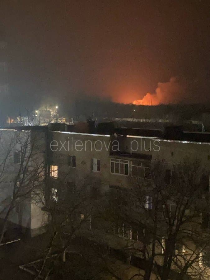 Rusia // Incendiu într-un depozit de combustibil atacat de Ucraina