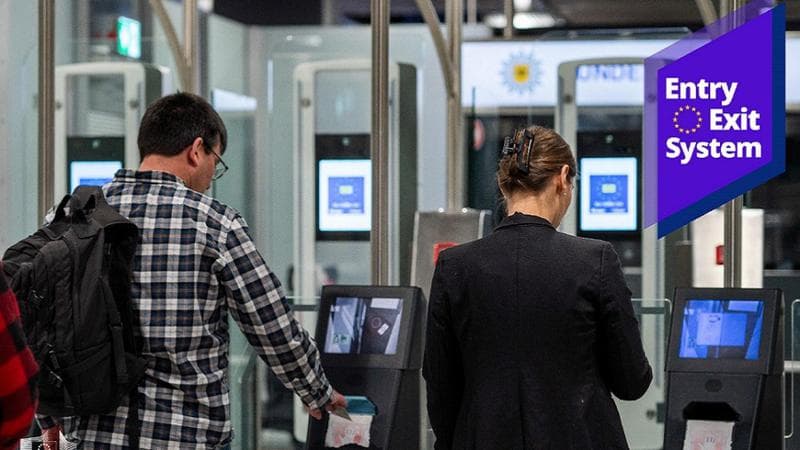 Noul sistem european de intrare-ieșire provoacă blocaje în aeroporturi, avertizează ANAT