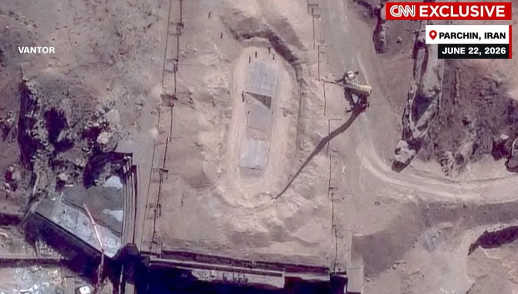 Dezvăluiri CNN: Noi imagini din satelit arată cum Iranul își reconstruiește în secret siturile nucleare bombardate