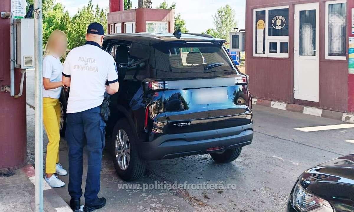 O femeie din R. Moldova, condamnată în Franța la 15 ani de închisoare pentru jaf armat, a fost reținută de polițiștii români de frontieră