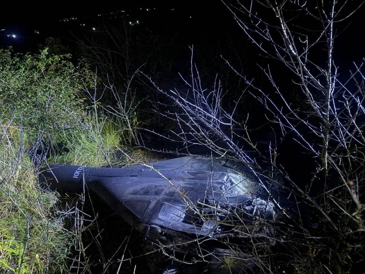 Drona de la Copanca a căzut lângă o casă. Două persoane au fost evacuate