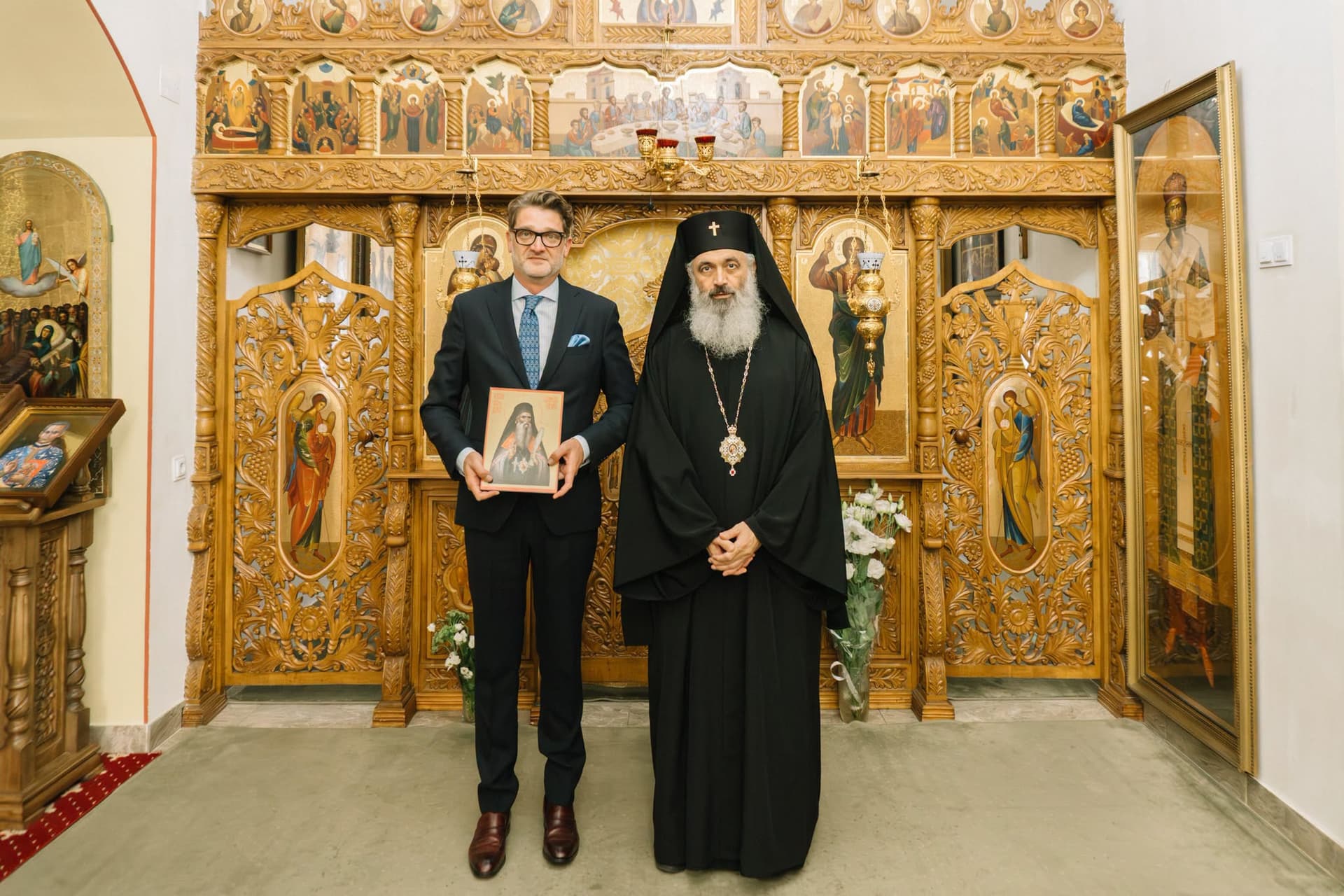 Ambasadorul României la Chișinău s-a întâlnit cu ÎPS Antonie. Sprijinul Bucureștiului pentru Mitropolia Basarabiei, reafirmat